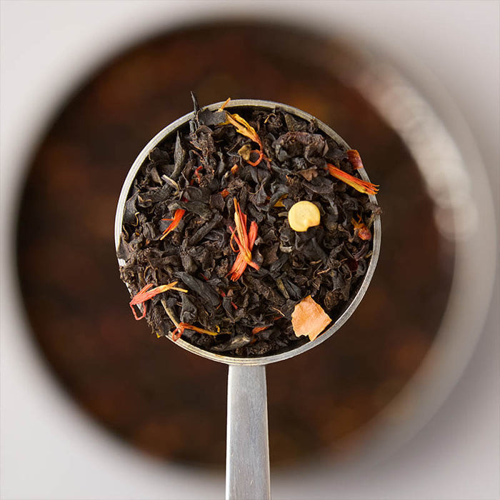 Lincoln imp loose leaf tea in perfect tea spoon