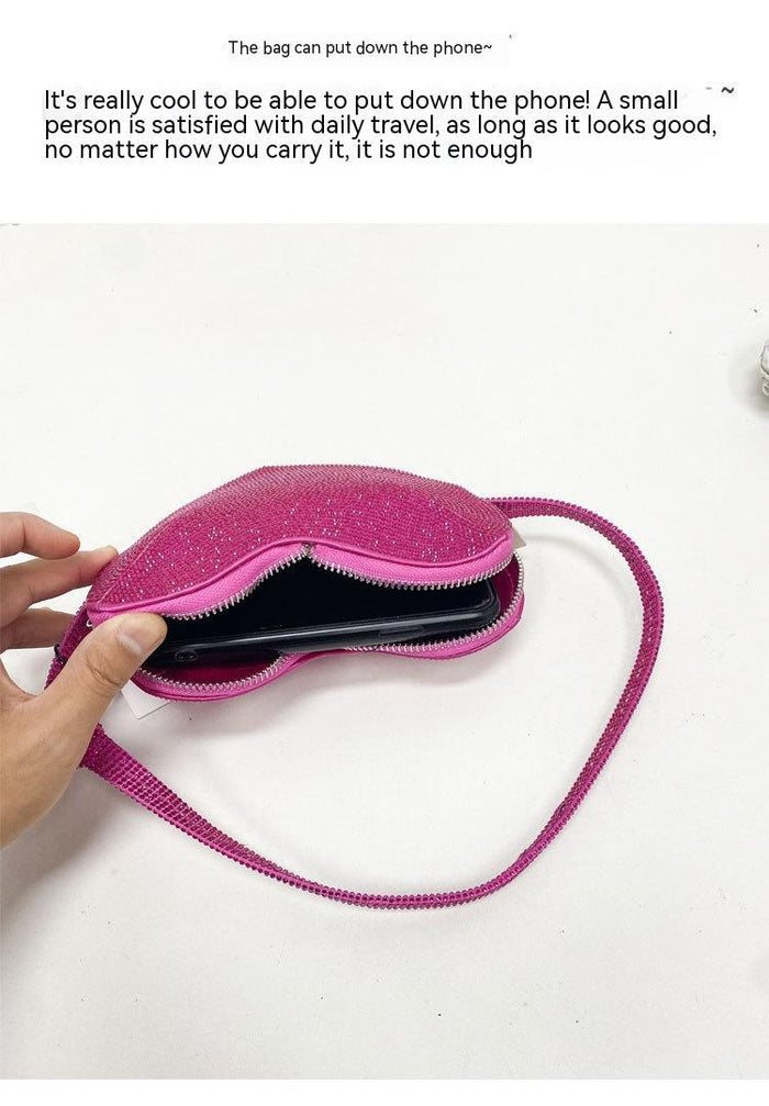 Love Heart Shape Shoulder Bag