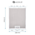 Luxair Metal Grease Filter 317mm x 258mm | MESHGRILL317X258
