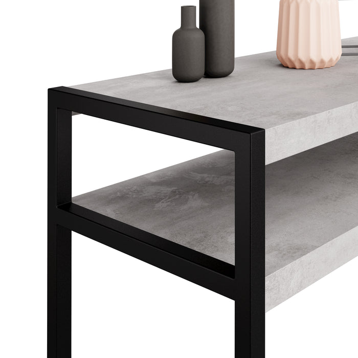 Luxury, Console table, Concrete Effect, Grey