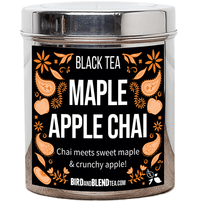 maple apple chai tea digital tea tin