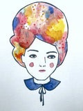 Maude - mixed media