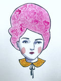 Maude - mixed media