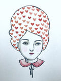 Maude - mixed media