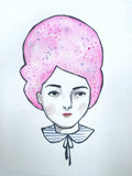 Maude - mixed media