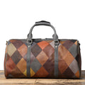 MITCHELL II Genuine Leather Travel Duffle Bag