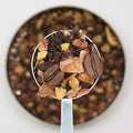 Mocha Chai Spoon filled with loose leaf tea