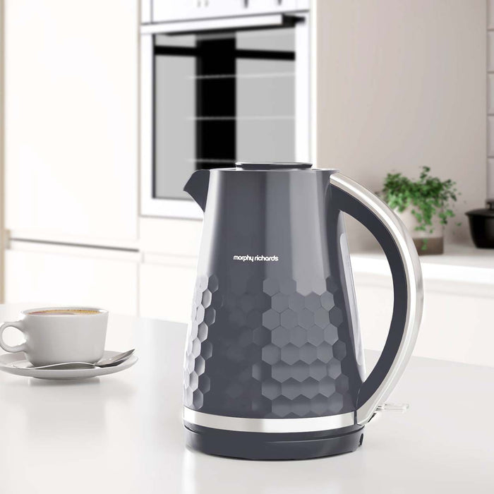 Morphy Richards 1.5L Grey Hive Kettle | 108273