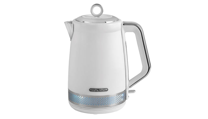 Morphy Richards Illumination Kettle 1.7L LED Light Matt White | 108021