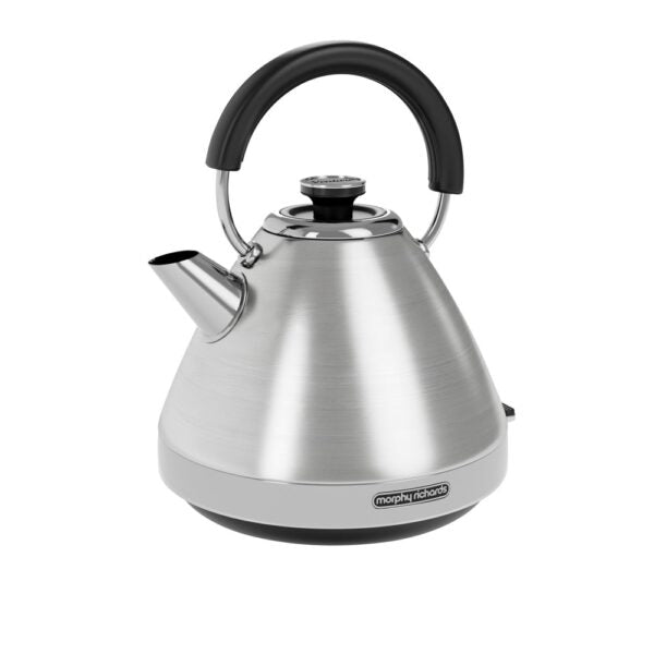 Morphy Richards Venture Brushed Stainless Steel Pyramid Kettle | 100130