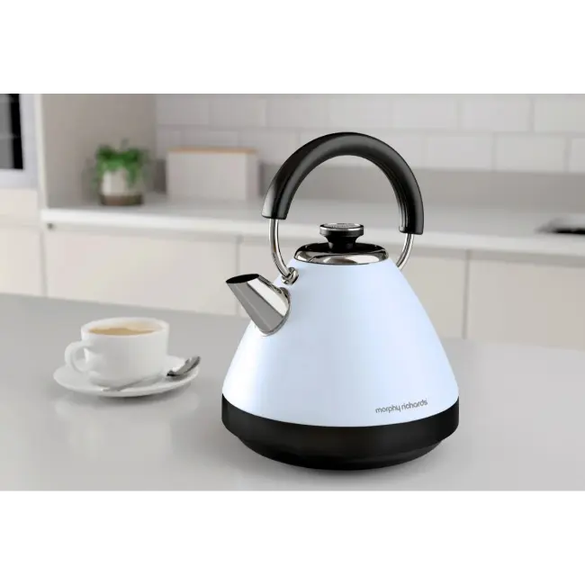 Morphy Richards Venture Pyramid Kettle Duck Egg Blue | 100136