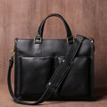 MYO Business Genuine Leather Travel Briefcase