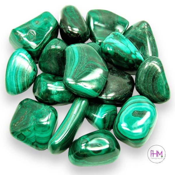Malachite Tumbled Stone 🔮 - Crystals