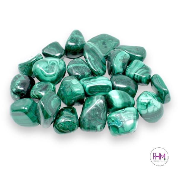 Malachite Tumbled Stone 🔮 - Crystals