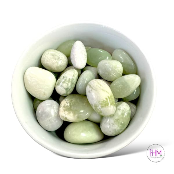 Mystical Jade Tumbled Stone 💚 - Crystals