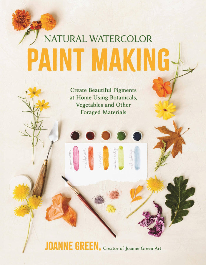 Natural Watercolor Paint Making With Botanicals & Foraged
