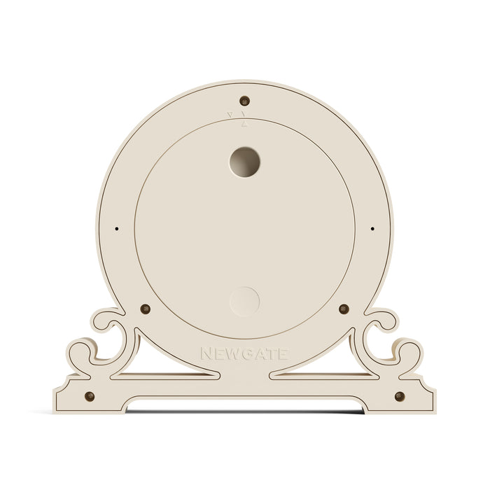 Newgate Divisadero mantel clock in cream