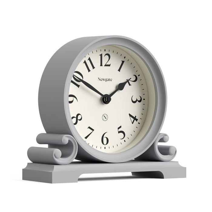 Newgate Divisadero mantel clock in grey