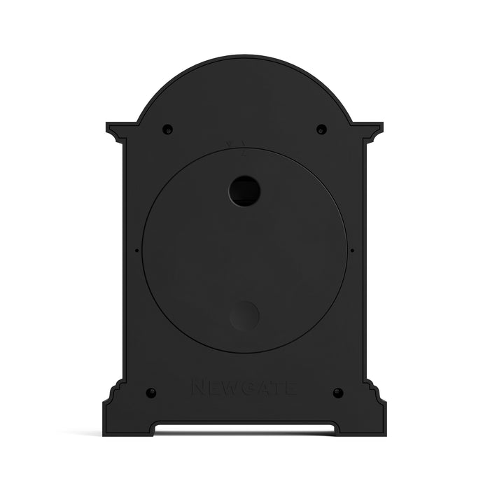 Newgate Fillmore mantel clock in black