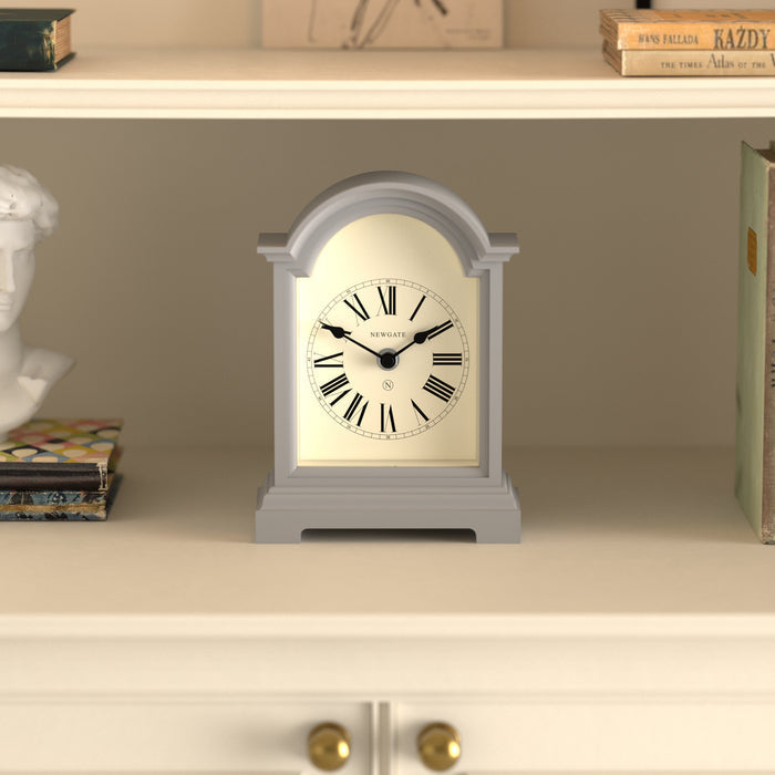 Newgate Fillmore mantel clock in grey