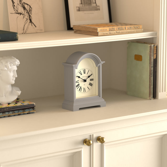 Newgate Fillmore mantel clock in grey