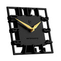 Newgate Highline mantel clock in black