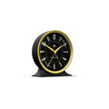 Newgate Hotel alarm clock in black and brass