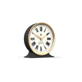 Newgate Hotel alarm clock in dark grey and brass