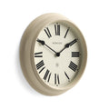 Newgate Notting Hill wall clock in gloss cream 44cm