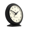 Newgate Pacific alarm clock in black