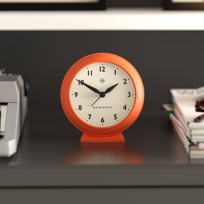 Newgate Pacific alarm clock in orange
