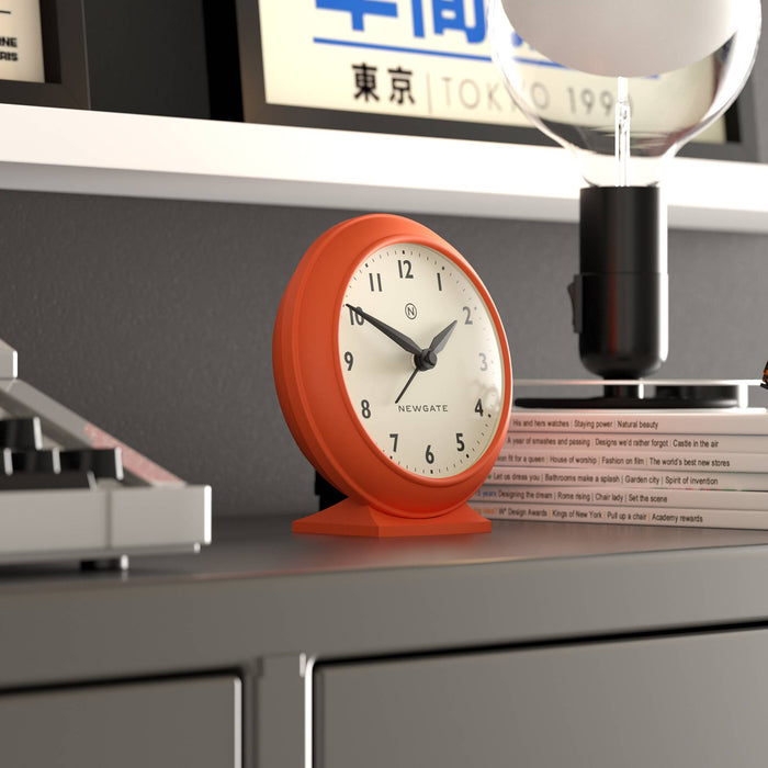 Newgate Pacific alarm clock in orange