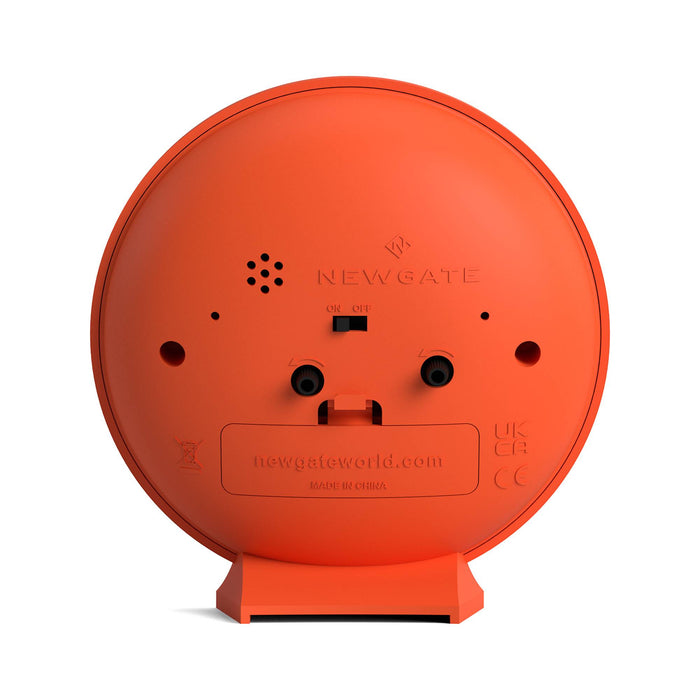 Newgate Pacific alarm clock in orange