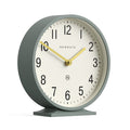 Newgate Q Mantel clock in asparagus green
