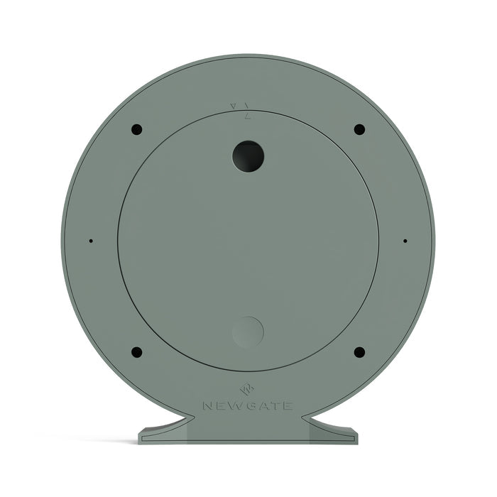 Newgate Q Mantel clock in asparagus green