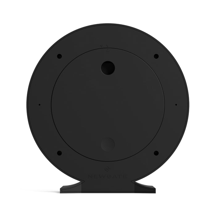 Newgate Q Mantel clock in black