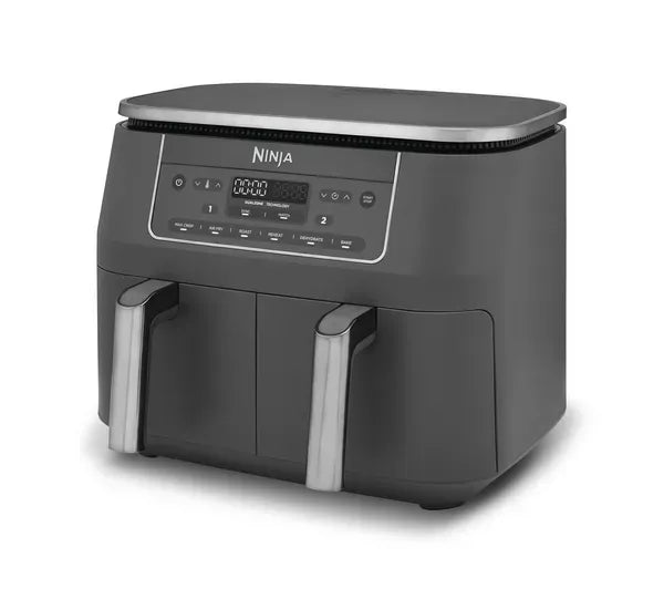 NINJA 6-in-1 Dual Zone Air Fryer – Gun Metal Grey | DZ300UK