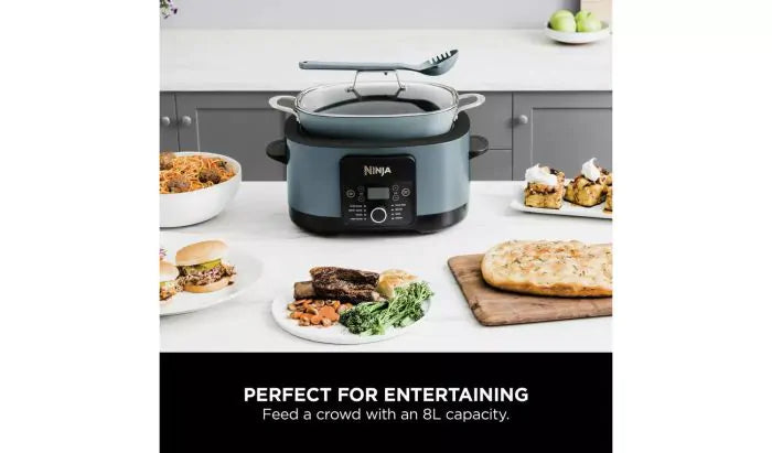 Ninja Foodi Possible Cooker 8-in-1 Slow Cooker Sea Salt Grey | MC1001UK
