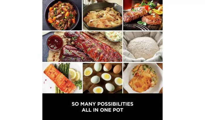 Ninja Foodi Possible Cooker 8-in-1 Slow Cooker Sea Salt Grey | MC1001UK