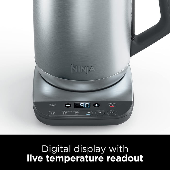 Ninja Perfect Temp Kettle | Stainless Steel | KT201UK