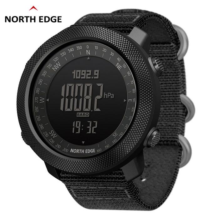 North Edge Apache Tactical Sports Watches for Men, Outdoor Sport Smart Watch Men's All-metal
