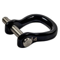 The Notch Quickie steel connector is a compact, CE-certified anchor and redirect device for arborists and climbers. Half the size of a carabiner — strong, safe, and versatile.