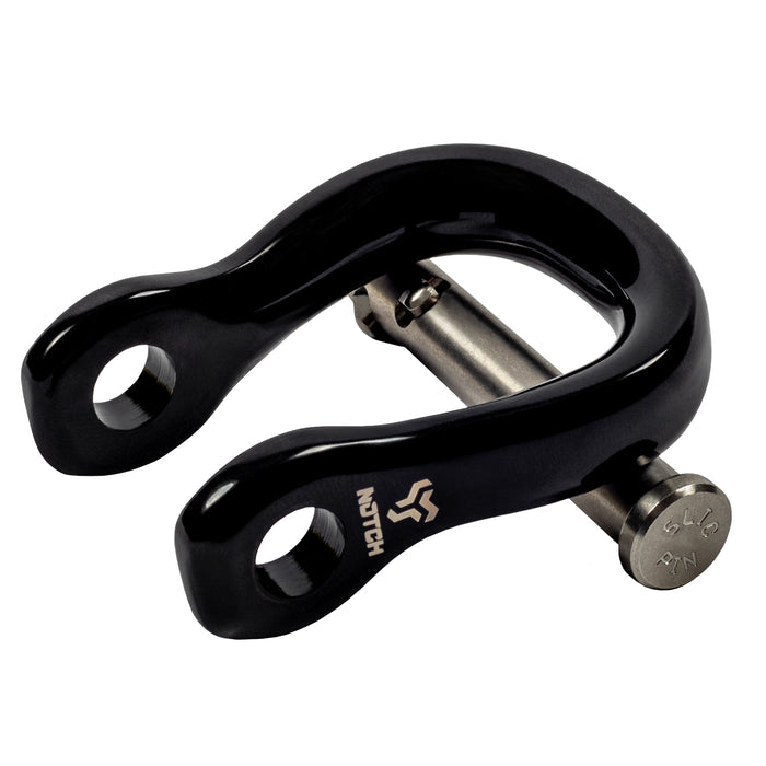 The Notch Quickie steel connector is a compact, CE-certified anchor and redirect device for arborists and climbers. Half the size of a carabiner — strong, safe, and versatile. 7
