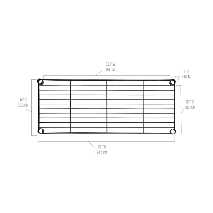 NSF Steel Wire Shelf