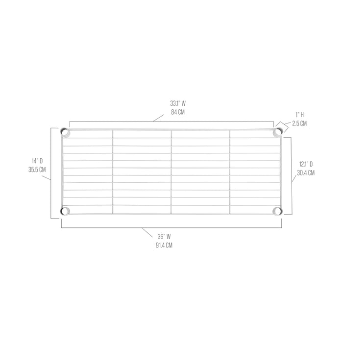 NSF Steel Wire Shelf