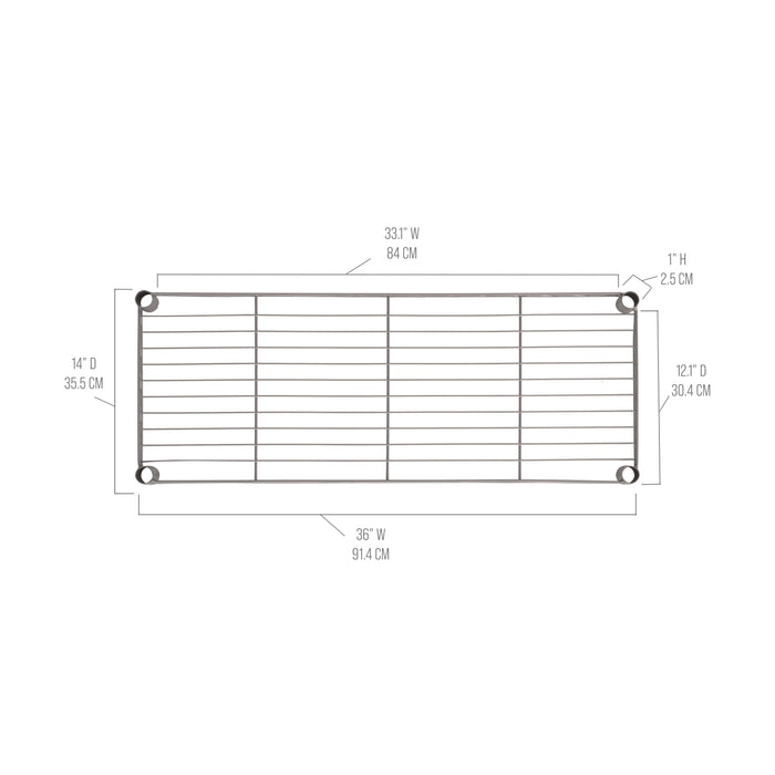 NSF Steel Wire Shelf