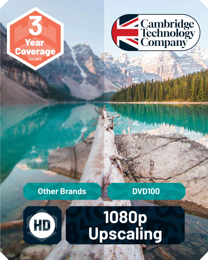 Oakcastle DVD Player Sound and Vision | DVD100UK