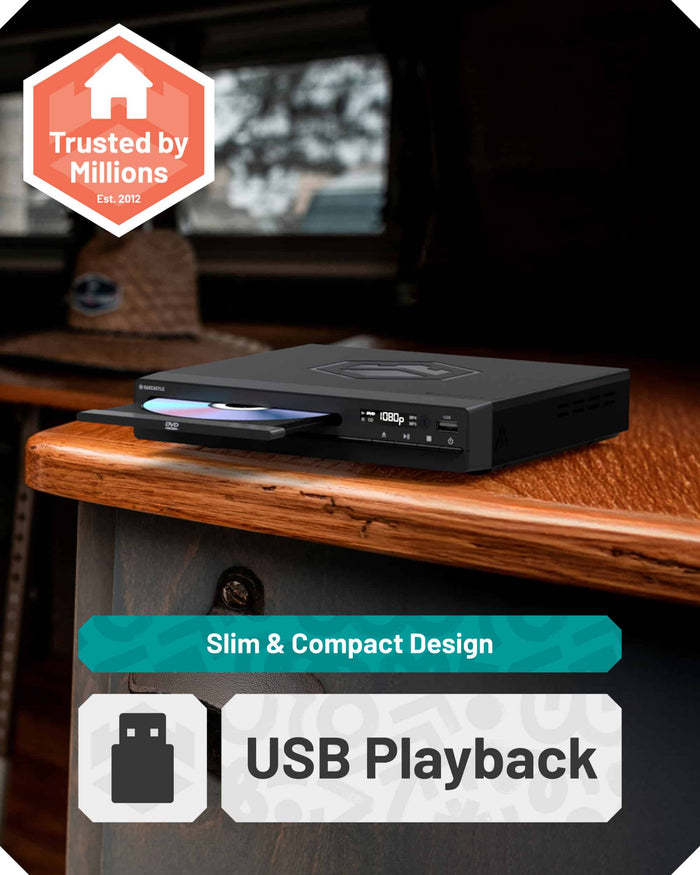 Oakcastle DVD Player Sound and Vision | DVD100UK