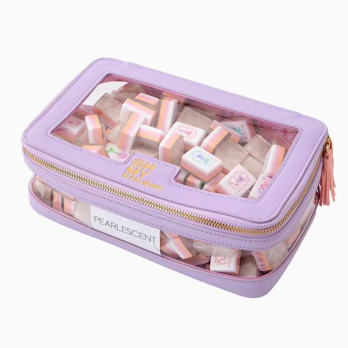 OH MY MAHJONG | Lavender Tile Storage Bag