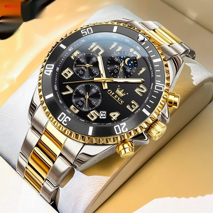 Steel Belt Silver Black